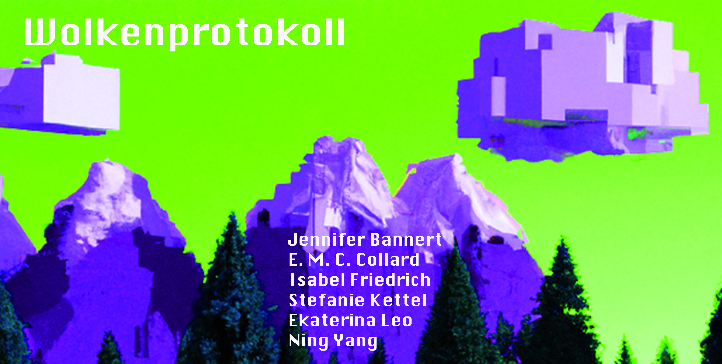 Ausstellung WOLKENPROTOKOLL von FRANK*